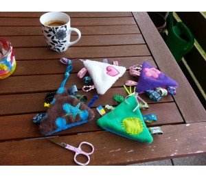 Stickdatei Schmusetuch Knistertuch ITH